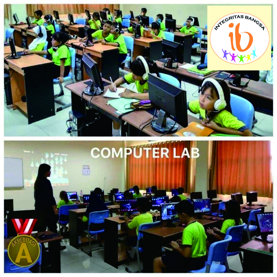 Computer lab with modern PCs